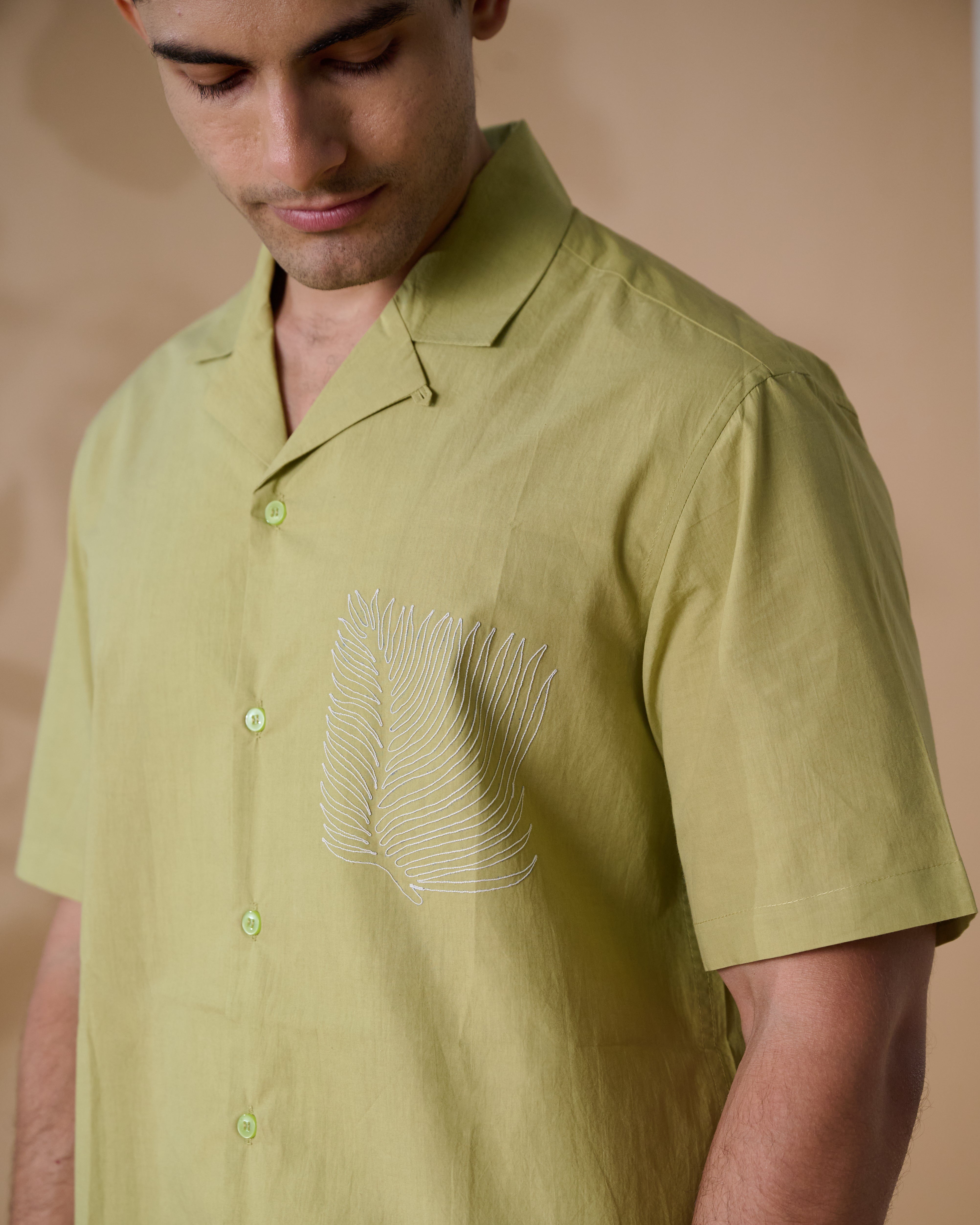 Pista Leaf Organic Cotton Shirt
