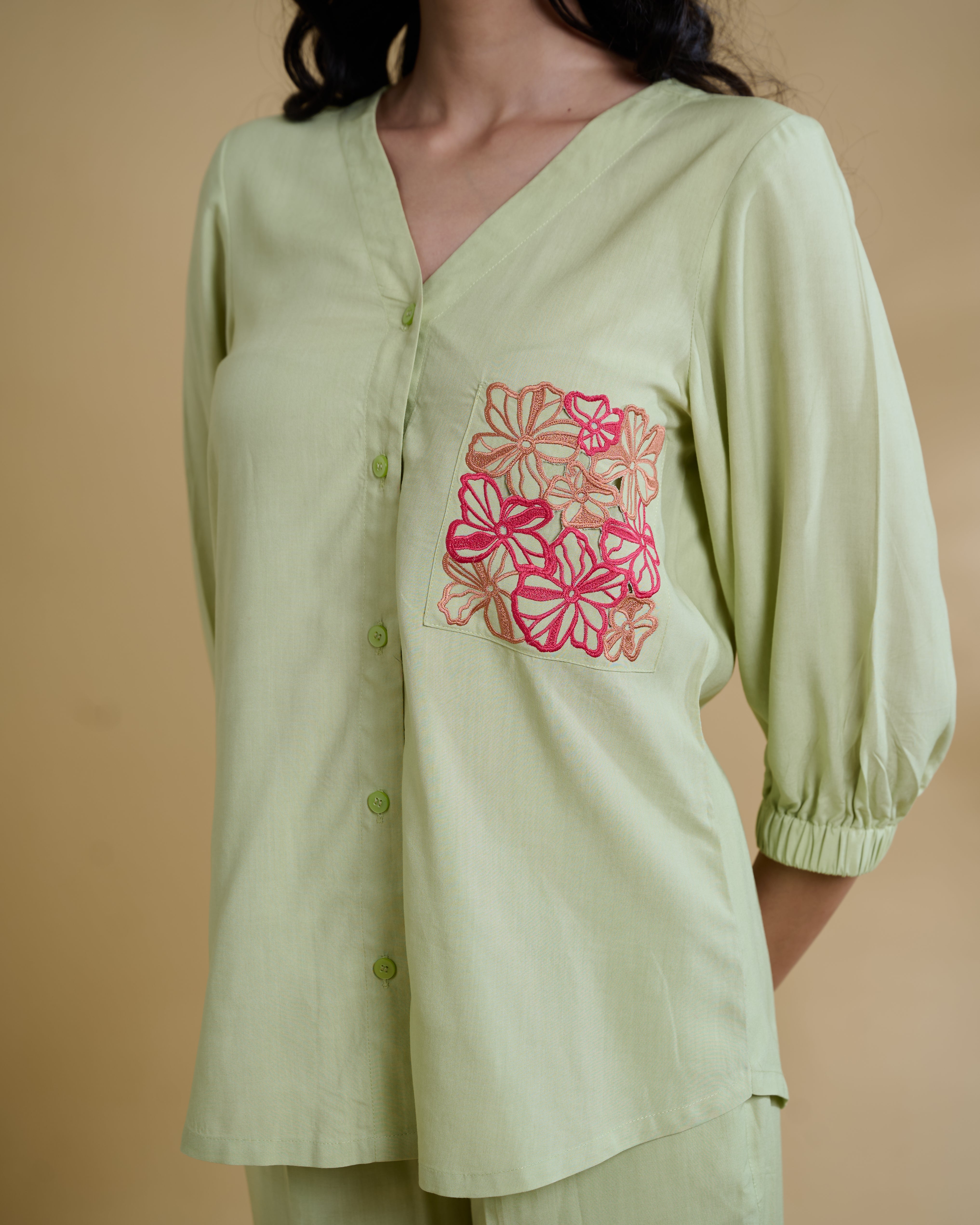 Tropical Bloom Co-ord Set